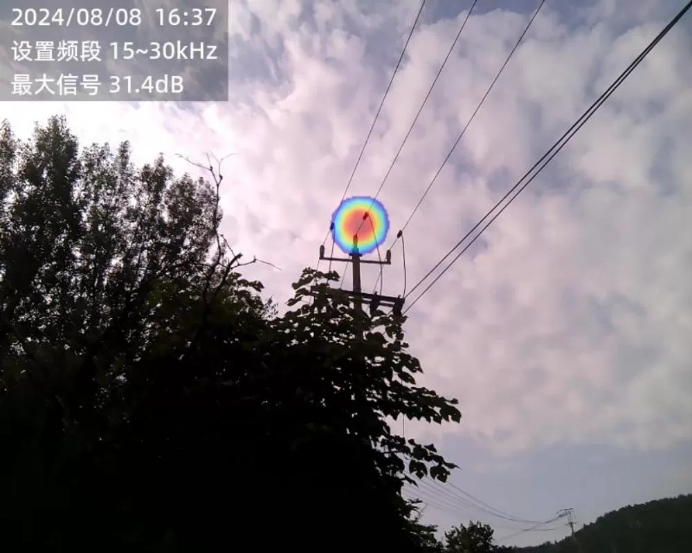 10kV Overhead Lines Acoustic Imager Partial Discharge Diagnosis 10kV Overhead Lines Acoustic Imager Partial Discharge Diagnosis