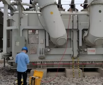 Solução de teste de transformador de subestação 330kV-Medição de perda e capacitância dielétrica
