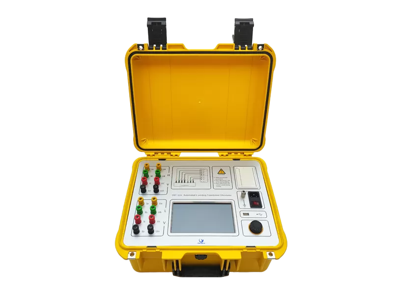 Transformador de seis enrolamentos automatizado da série DRT3XXL Ohmmeter