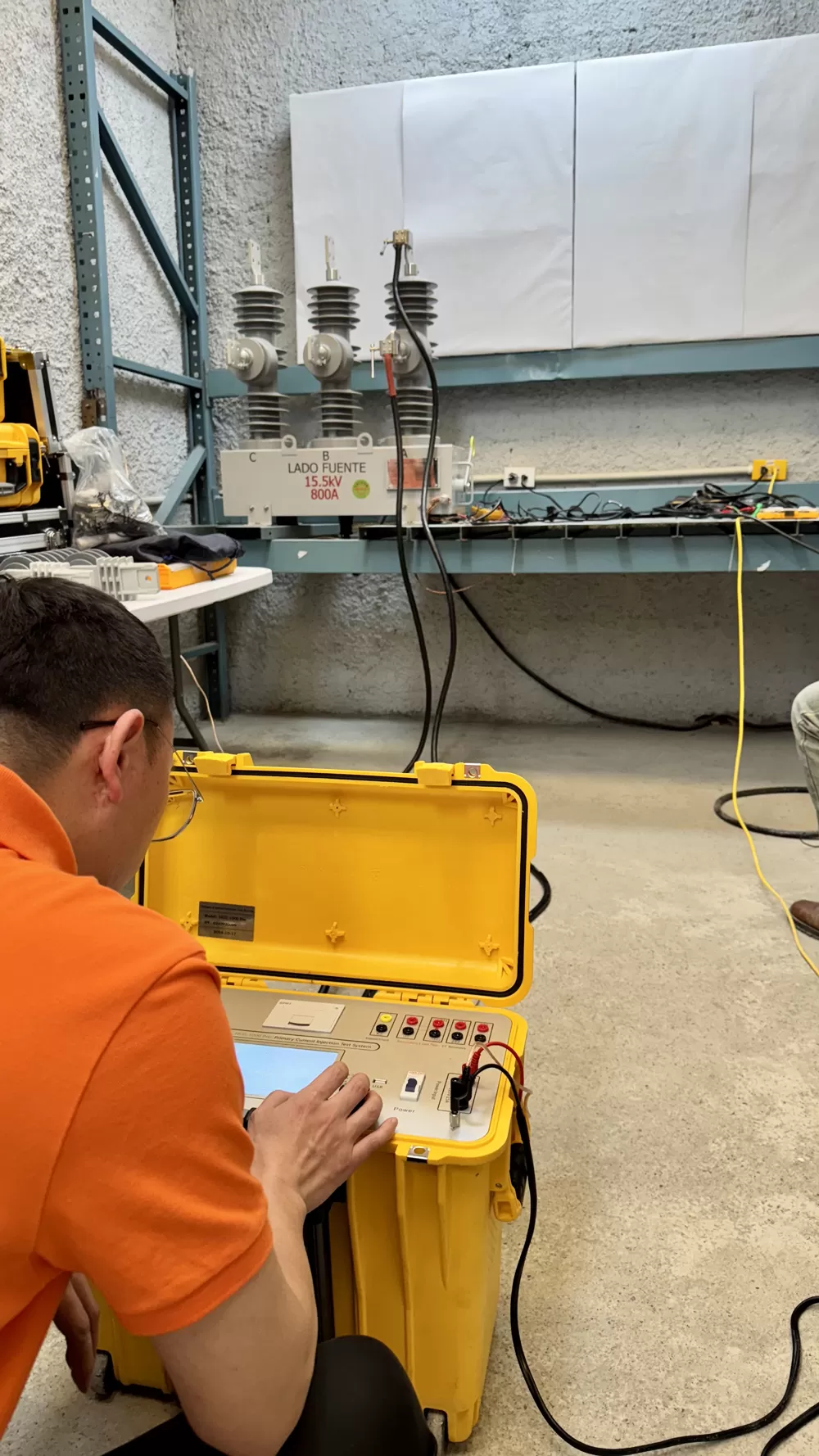 On-site Display of HCG-1000 Pro Primary Current Injection Test System On-site Display of HCG-1000 Pro Primary Current Injection Test System