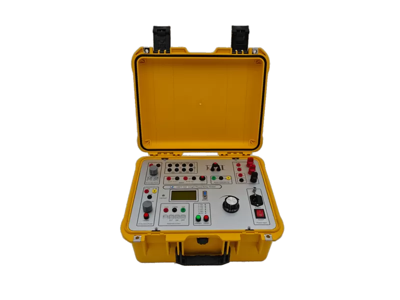 Sistema de teste de relé monofásico SRPT 750