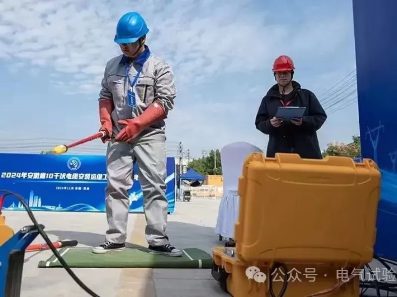 Xianheng Electrical Suporta a Competição de Habilidades Profissionais de Instalação, Operação e Manutenção de Cabos 10kV da Província de Anhui 2024